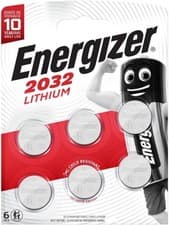 Image of Energizer CR2032 3V Lithium Coin Cell Batteries 6 Pack For AirTags,Key Fob,Watch