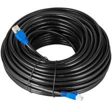 Image of Multi-Cable Networking 75m Cat5E Outdoor Direct Burial Ethernet Cable with RJ-45
