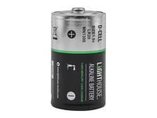 Image of Lighthouse D LR20 Alkaline Batteries 14800 mAh (Pack 2)