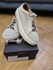 Image of Mens Hugo Boss Gary Trainers Breathable Knit Rrp £389