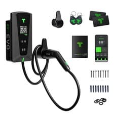 Image of techtron EV11 EVO 3 Phase 11kW Type 2 Smart Home EV Charger WiFi Bluetooth RFID