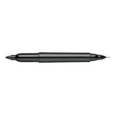 Image of 5 Star Elite Twin Tip Permanent Marker 1.5mm and 0.4mm Line Black Pack of 12