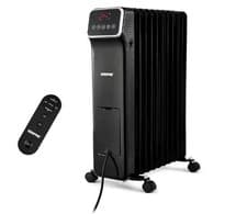 Image of Digital Portable 2500W 9 Fin Thermostat Oil Filled Radiator 