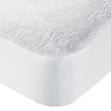 Image of Waterproof Terry Mattress Protector Extra Deep Fitted Bed Sheet Cover Non Noisy
