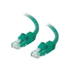 Image of C2G 0.5m Cat6 Booted Unshielded (UTP) Network Patch Cable - Green