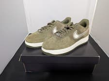 Image of Nike Air Force 1 '07 LV8 Olive/White-Cargo Khaki - Men's Sz. 6.5
