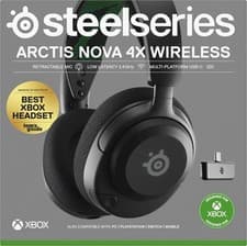 Image of Steelseries Arctis Nova 4X - Gaming Wireless Headset Black - PS Xbox Switch