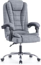 Image of Executive Office Chair High Back Desk Chair Ergonomic Recliner Computer Chair Ga