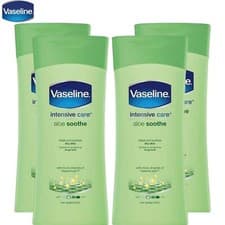 Image of Vaseline Intensive Care Aloe Soothe Body Lotion 200ml , Pack 4