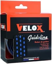 Image of Velox Bi-Colour Dual Density Handlebar Tape Black/Blue