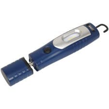 Image of Sealey Rechargeable 360° Inspection Light 7 SMD & 3W SMD LED Blue Li-on