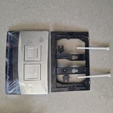 Image of Geberit Delta 50 Bright Chrome Dual Flush Plate 115.135.21.1