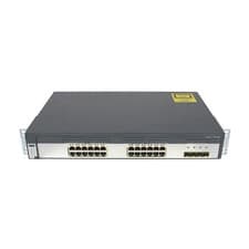 Image of Cisco Catalyst 24 10/100/1000 Switch - WS-C3750G-24TS-S1U