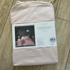 Image of Ted Baker Plain Dye Double Flat Sheet BRAND NEW