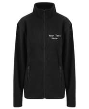 Image of Embroidered RTX Pro Microfleece Jacket Unisex Workwear Casual Custom Text Logo
