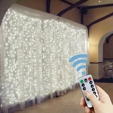 Image of 3/4/6M Curtain LED String Lights Garland USB Festoon Remote Control Fairy
