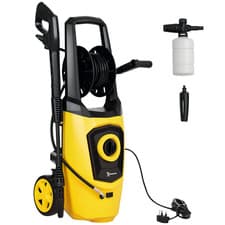 Image of DURHAND Portable Power Washer 1800W, 150 Bar, 510 L/h for Garden, Yellow