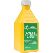 Image of ALM 1 Litre 2 Stroke Fuel Mixing Bottle Petrol Oil Ratio Mix Measuring Can