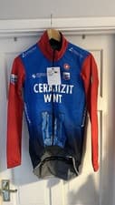 Image of Castelli Cycling Pro Fit Rain Jacket size medium - professional team edition