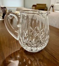 Image of Waterford Crystal Lismore 6” 40-Ounce Water Jug Pitcher with Ice Lip