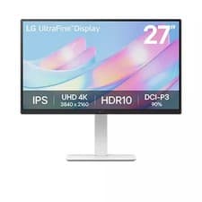 Image of LG Monitor 27inch 4K Ultra HD 60Hz IPS HDR10 White 27US550-W.AEK