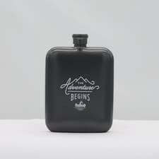Image of Gentlemen's Hardware Stainless Steel Hip Flask 180ml NEW RRP 22.50