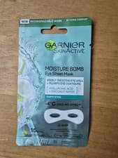 Image of Garnier Moisturising Bomb Eye Sheet Mask