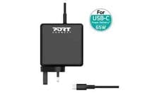 Image of Port Connect USB-C 45W UK Power Supply - For PC, Mac, Tablet, Smartphone NEW *
