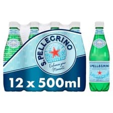 Image of San Pellegrino Sparkling Mineral Water 500ml (Pack of 12)