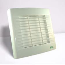 Image of Extractor Fan with Timer & Auto Shutters Kitchen 150mm Axial - Airvent 426568