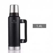 Image of Stanley Flask Classic Vacuum Bottle 1.4L 1.9L Hammertone Green 2025 Gifts@@
