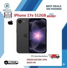 Image of Apple iPhone 17e | 512GB | Unlocked | Black | BRAND NEW SEALED-UK APPLE WARRANTY