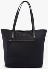 Image of Guess Eco Gemma Womens Triangle Tote Womens Bags In Black
