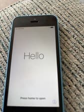 Image of iPhone 5c Blue