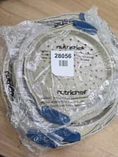 Image of NutriChef 3-Piece Pizza Tray Set with Silicone Handles - Round Nonstick PizzaPan