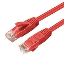 Image of MicroConnect UTP615R U/UTP CAT6 15M Red LSZH