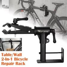 Image of WEST BIKING 2 In 1 Suspende Bicycle Repair Stand Bike Parking Rack Maintenance