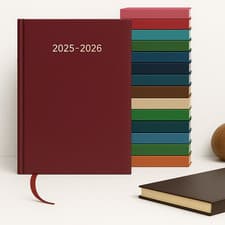 Image of Top Sale 2025/26 A4/ A5 Day To Page/Page Per Day Academic/Mid-year Diary