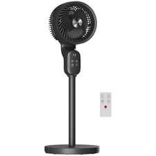 Image of HOMCOM 20 dB Standing Fan for Bedroom, Pedestal Fan with Oscillating