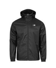 Image of Karrimor Mens Sierra Hooded Jacket Waterproof Coat Long Sleeve Funnel Neck Uk S