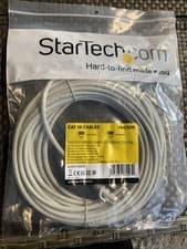 Image of Startechcom Cat 5E Cable Gray 10 metres/33 ft with Snaggless RJ45 Connectors