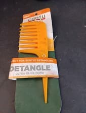 Image of Cantu DETANGLE ULTRA GLIDE COMB Gentle Detangling Hair 7" for Kids or Adults