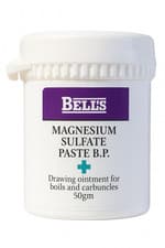 Image of Magnesium Sulfate Paste 50g Drawing Ointment – BELLS - Boils, Splinters