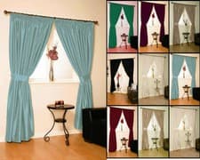 Image of Thermal Blackout Lined Curtains Pencil Pleat Ready Made Solar