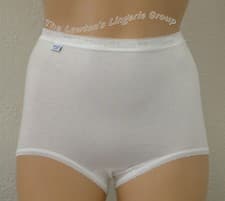 Image of Sloggi Basic+ Maxi Cotton Brief (4 in 1 pack), 7 Different Colours, Sizes 10-30,