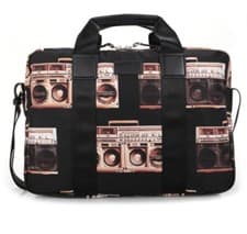 Image of Paul Smith Ghetto Blaster Print Folio Messenger Bag BNWT RRP £395