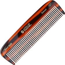 Image of Kent 12T Handmade Sawcut Pocket Styling Comb Thick Coarse Hair 1139mm