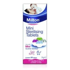 Image of Milton Mini Sterilising Tablets 50