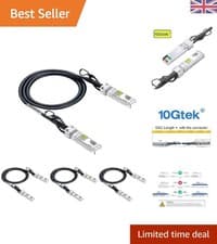 Image of Direct Attach Cable 10G SFP+ - 1m Copper Twinax, Perfect for High-Speed Networks