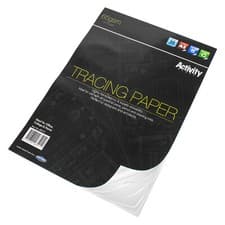Image of Large A3 Tracing Paper Pad 30 Sheet 65gsm Transparent Clear Pages Art Paper Book
